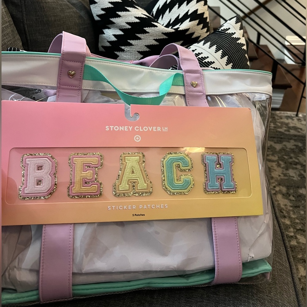 Stoney Clover Lane x Target Clear & Pastel Tote Bag